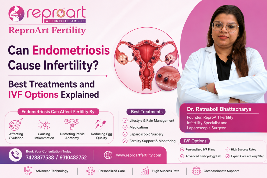 Can Endometriosis Cause Infertility Best Treatments and IVF Options Explained